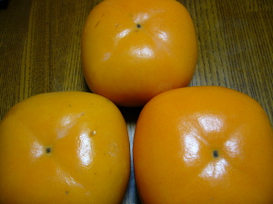 柿色が鮮やかです 柿色が鮮やかです